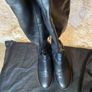 Zara over the knee boots